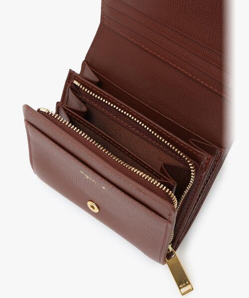 agnes b.（アニエスベー） 財布 レザー 二つ折り ウォレット ”City