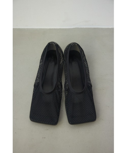 「BLACK BY MOUSSY」 フラットパンプス 38 ブラック レディース
