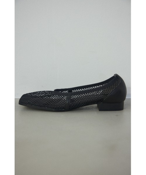 「BLACK BY MOUSSY」 フラットパンプス 38 ブラック レディース