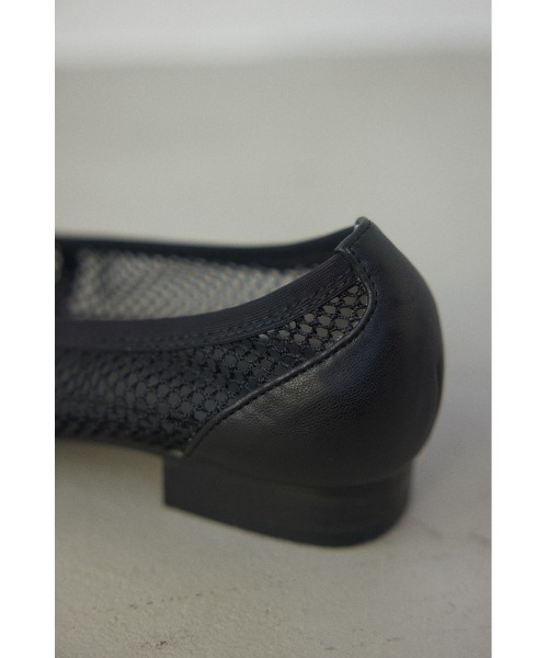 「BLACK BY MOUSSY」 フラットパンプス 38 ブラック レディース
