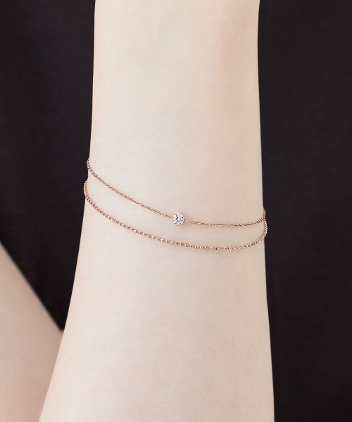 【coco】Canal 4℃ ブレスレット CANAL 4℃（カナルヨンドシー） ブレスレット シルバー ブレスレット