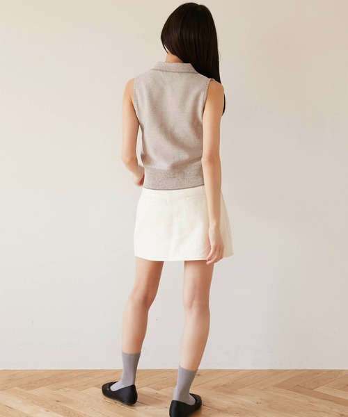 Luan（ルアン） スカート 「Luan」LEATHER MINI SKIRT/レザーミニ