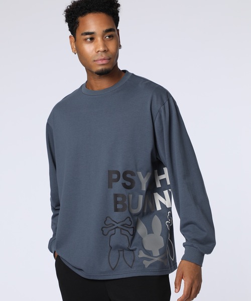 tシャツ 「WEB限定」グラデーションサイドロゴ ロングスリーブTシャツ メンズ | Psycho Bunny