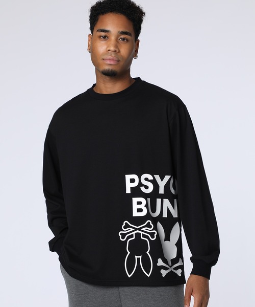 tシャツ 「WEB限定」グラデーションサイドロゴ ロングスリーブTシャツ メンズ | Psycho Bunny | 02