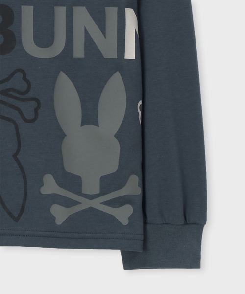 tシャツ 「WEB限定」グラデーションサイドロゴ ロングスリーブTシャツ メンズ | Psycho Bunny | 21