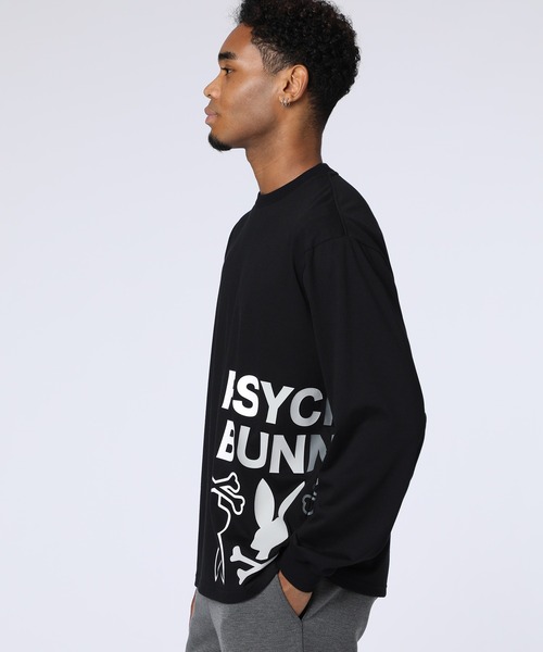 tシャツ 「WEB限定」グラデーションサイドロゴ ロングスリーブTシャツ メンズ | Psycho Bunny | 10
