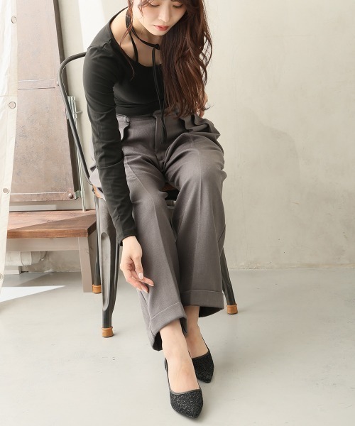 DEMETER（デメテル） 結婚式 パンプス ポインテッドトゥ グリッター