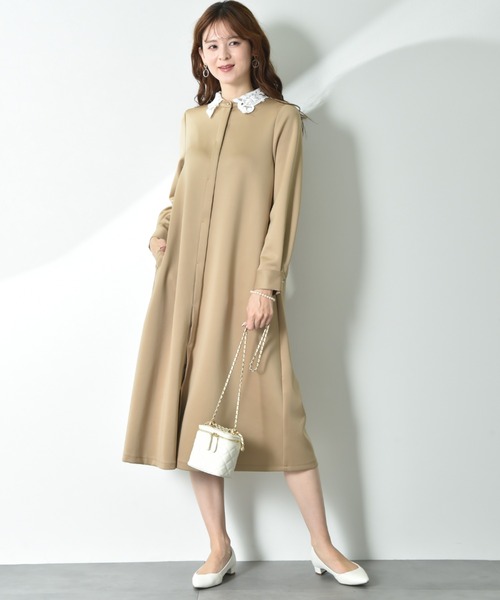 INTERPLANET（インタープラネット） ワンピース レース衿2WAY