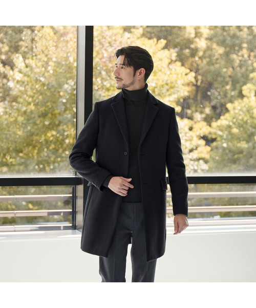 美品 CM FAbRICA メルトンチェスターコート UNITED ARROWS BEAUTY＆YOUTH UNITED ARROWS チェスターコート コート 「WEB限定