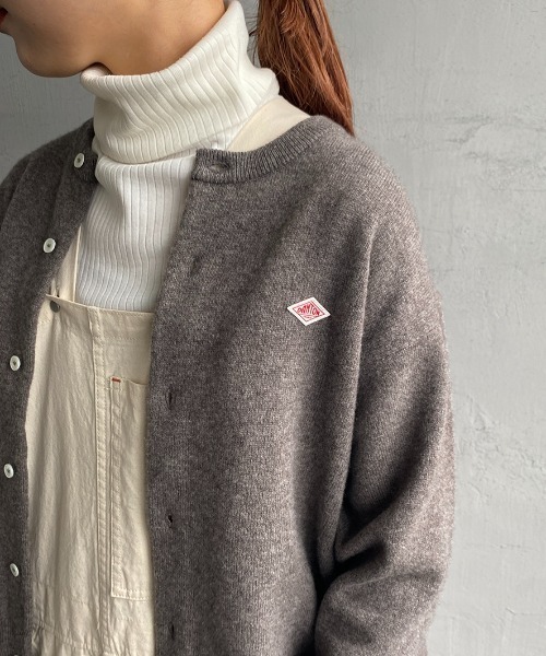 DANTON グレー カーディガン 34 ラムズウール　クリーニング済 Bshop｜DANTON | ラムウール Vネックニットカーディガン MEN | Rakuten