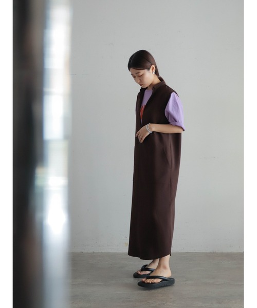 「FIL DE FER」 半袖カットソー FREE カーキ レディース_画像9