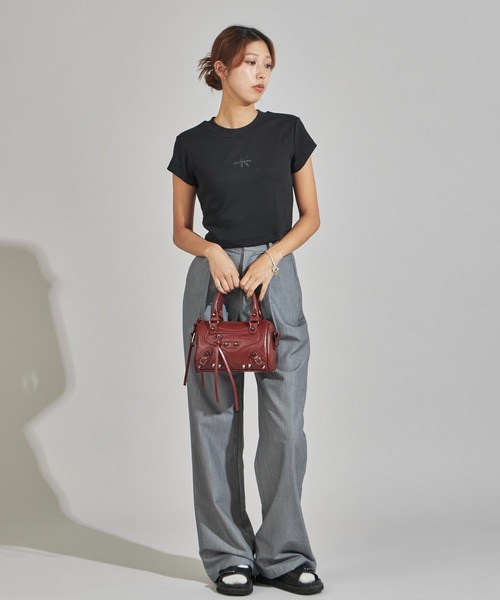 Calvin Klein（カルバン・クライン） tシャツ A-MONOGRAM BABY TEE