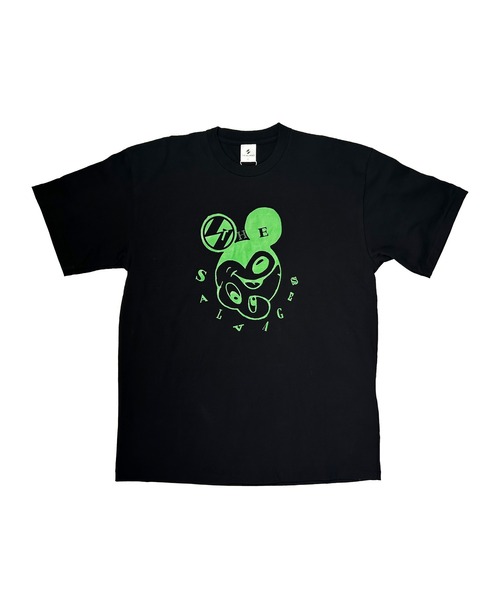 「The Salvages」 半袖Tシャツ M ブラック メンズ_画像4