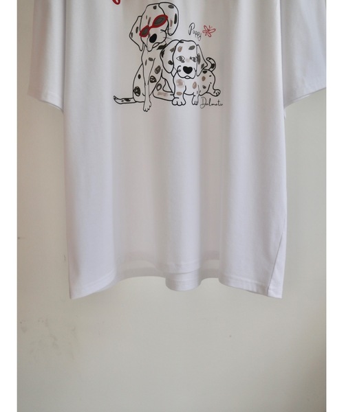 「JUMELLE」 半袖Tシャツ FREE ホワイト レディース_画像4