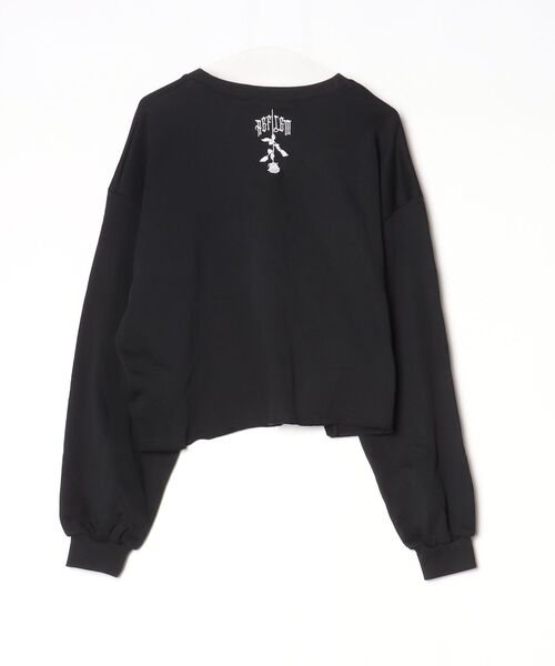 「REFLEM」 長袖カットソー FREE ブラック レディース_画像2