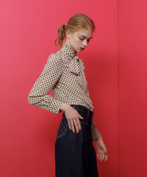 LOULOU WILLOUGHBY（ルルウィルビー） ブラウス シャツ 「LOULOU