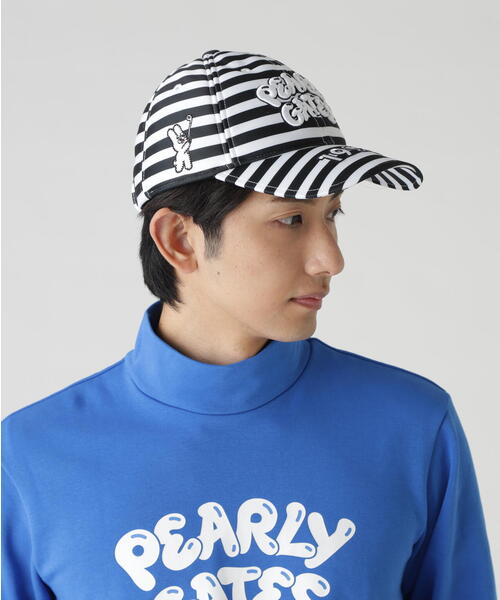 PEARLY GATES（パーリーゲイツ） キャップ 帽子 ぷっくりロゴ中綿