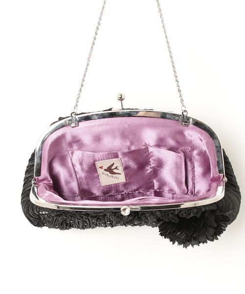 「kakatoo」 ビジューハンドバッグ - ブラック レディース_画像4