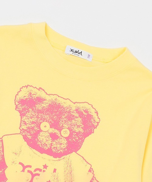 「X-girl Stages」 「KIDS」長袖カットソー 100cm ブラック キッズ_画像6
