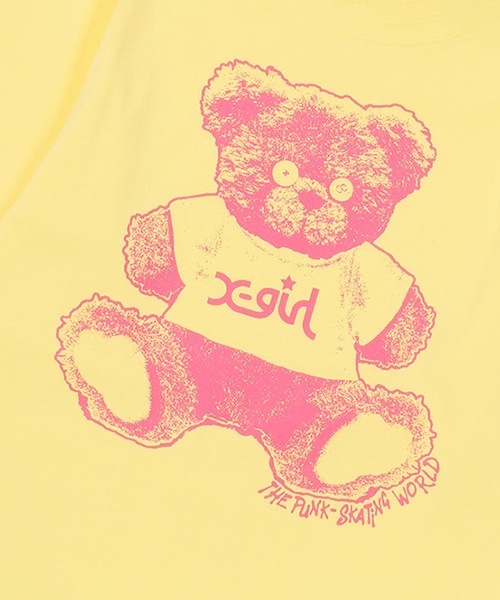 「X-girl Stages」 「KIDS」長袖カットソー 100cm ブラック キッズ_画像7