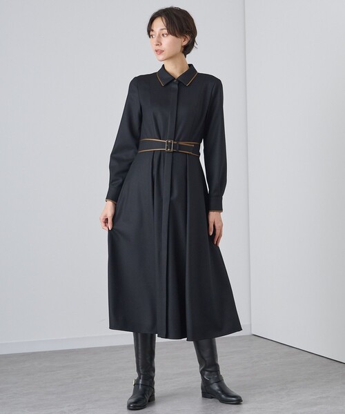 ANAYI（アナイ） シャツワンピース 36 カーキ レディース : ZOZOTOWN