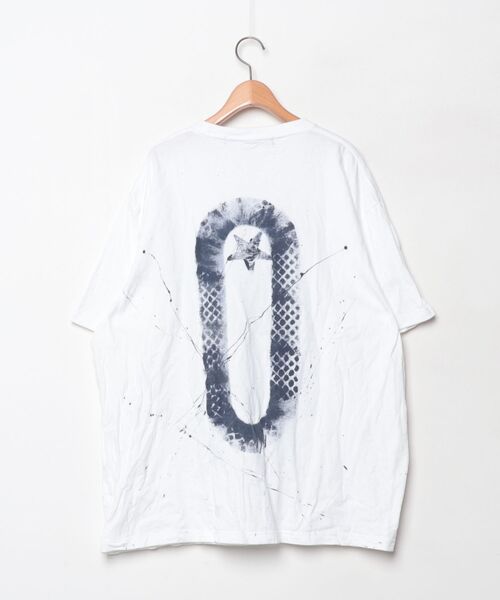 「NO ID.」 半袖Tシャツ ONE SIZE ブルー メンズ_画像2