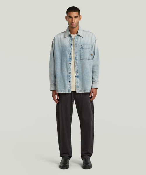 G-STAR RAW シャツ Boxy Fit Overshirt/ボックスシルエットオーバー