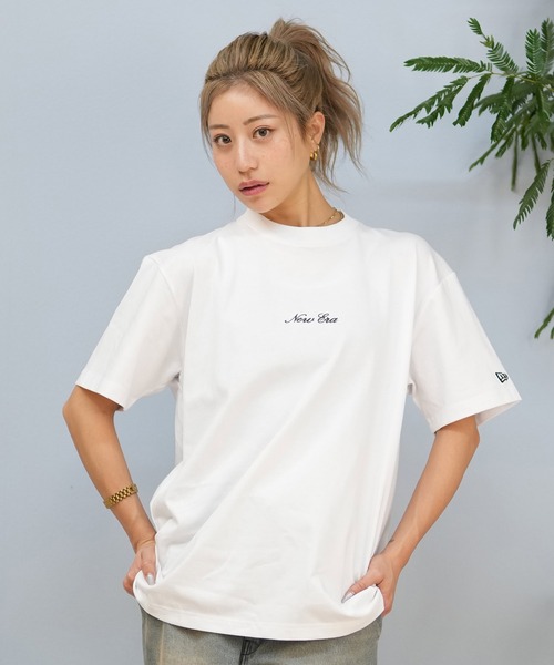 「NEW ERA」 半袖Tシャツ L ブラック レディース_画像3