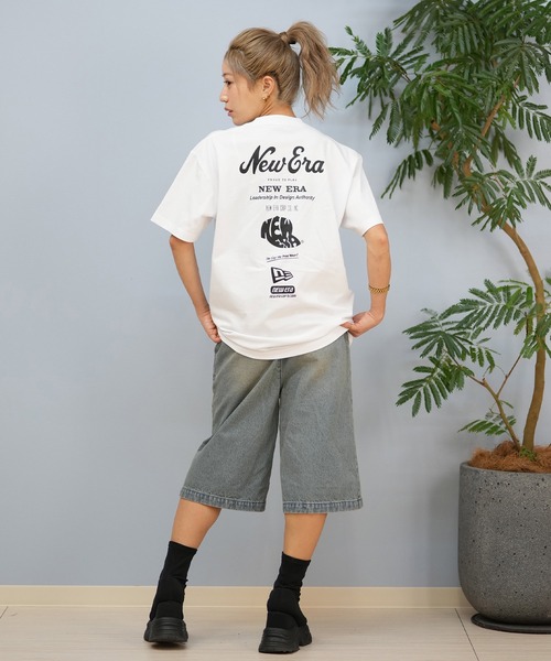 「NEW ERA」 半袖Tシャツ L ブラック レディース_画像7