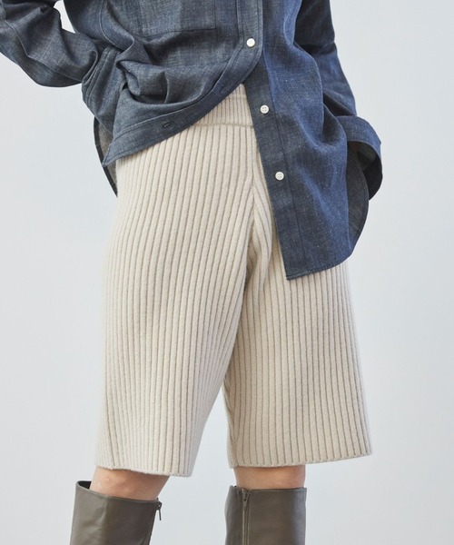 BOTT BABYLON ハーフパンツ BABYLONE（バビロン） ハーフパンツ フリー アイボリー レディース