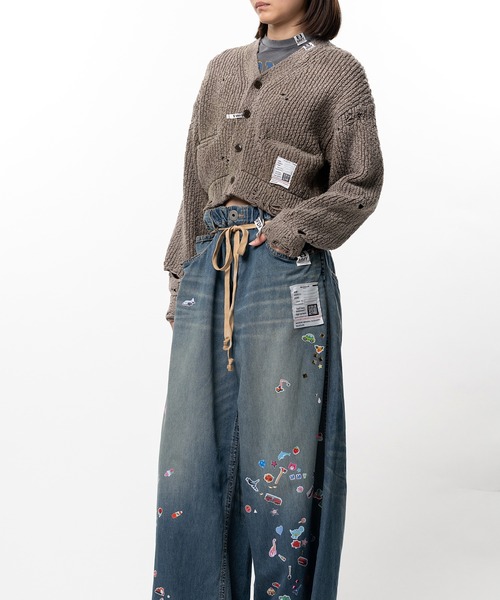 カーディガン Sun Faded Like Knit Cardigan レディースの画像