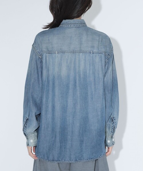 maturely  ブラウス プルオーバーbeams BEAMS BOY（ビームスボーイ）の「maturely / Embroidery Cutoff Ruffle