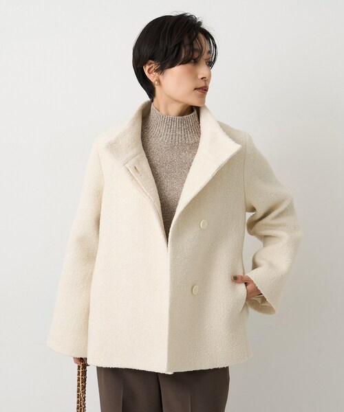 ハリスツイード コート（レディースファッション） | ファッション の