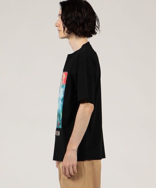 「CABaN」 半袖Tシャツ M ブラック系その他 メンズ_画像4