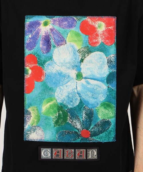 「CABaN」 半袖Tシャツ M ブラック系その他 メンズ_画像9