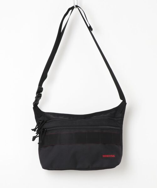 BRIEFING ブリーフィング　ショルダーバッグ　斜め掛け　ブラック BRIEFING（ブリーフィング） ショルダーバッグ - ブラック メンズ