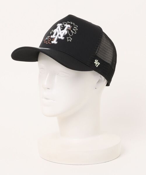 「go slow caravan」 「’47」メッシュキャップ FREE ブラック メンズ_画像4
