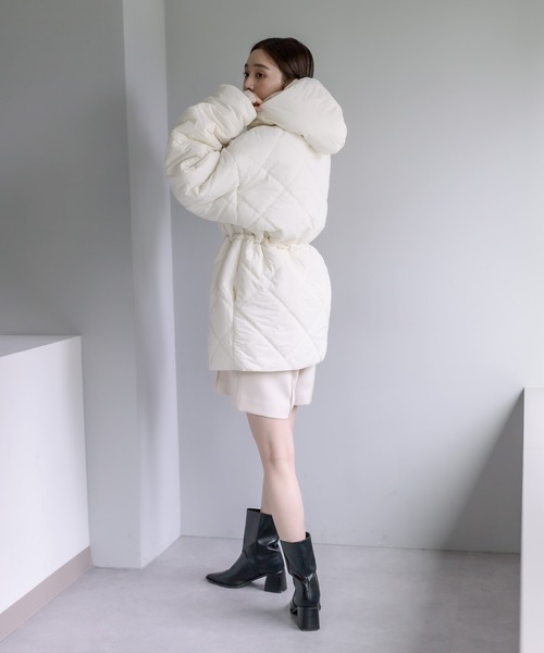 「mystic」 ジャケット 2 ベージュ レディース_画像2