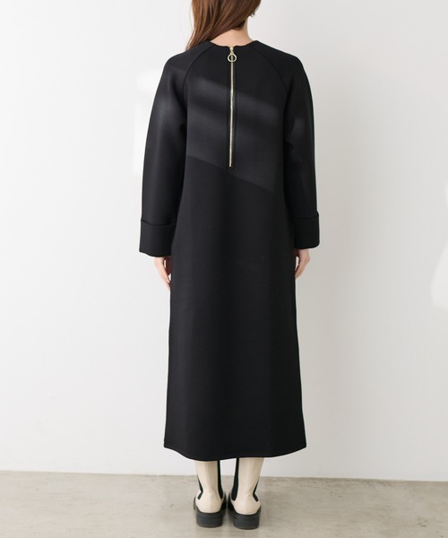 「natural couture」 長袖ワンピース FREE オフホワイト レディース_画像7