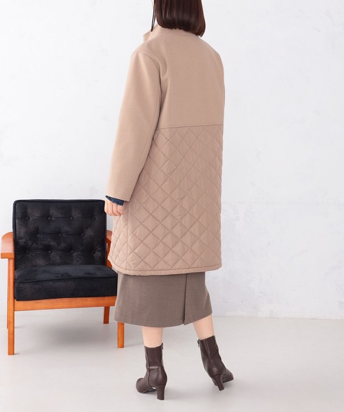 「GALLORIA」 コート S ネイビー レディース_画像2