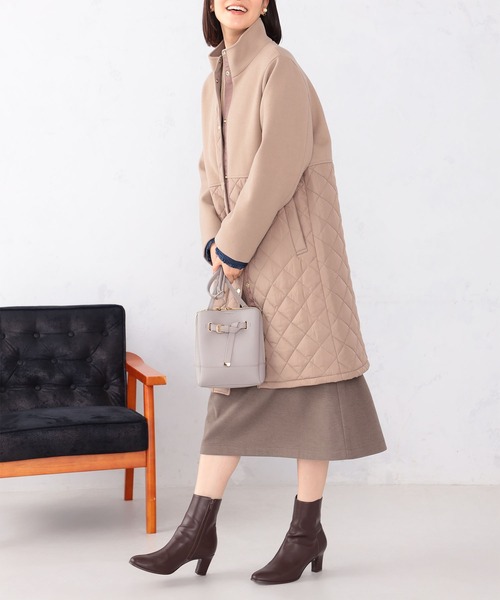 「GALLORIA」 コート S ネイビー レディース_画像3