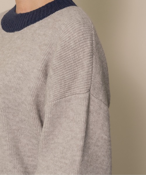 「DOLLUPOOPS」 長袖カットソー 38 チャコールグレー レディース_画像5