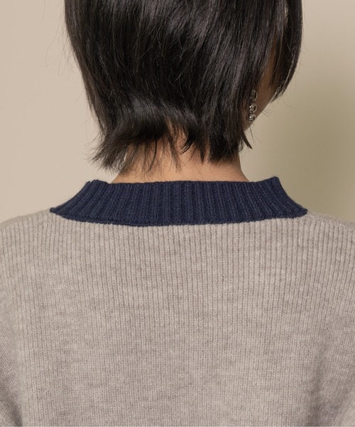 「DOLLUPOOPS」 長袖カットソー 38 チャコールグレー レディース_画像9