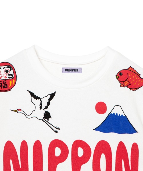 「PUNYUS」 半袖Tシャツ 4 ホワイト レディース_画像5