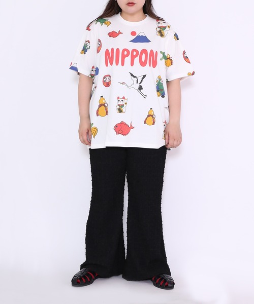 「PUNYUS」 半袖Tシャツ 4 ホワイト レディース_画像9