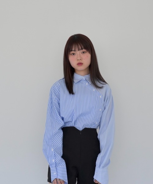 「Uenui」 長袖シャツ FREE ブラック レディース_画像2