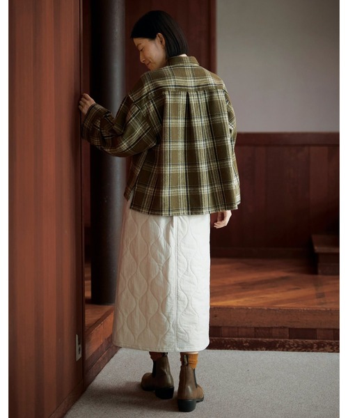 「Sunny clouds」 スカート LL ベージュ レディース_画像6