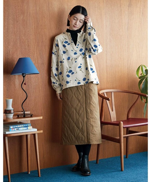 「Sunny clouds」 スカート LL ベージュ レディース_画像7