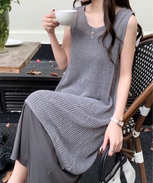 Maison Calme ワンピース 「26年春夏新作」「セットアイテム」2WAY