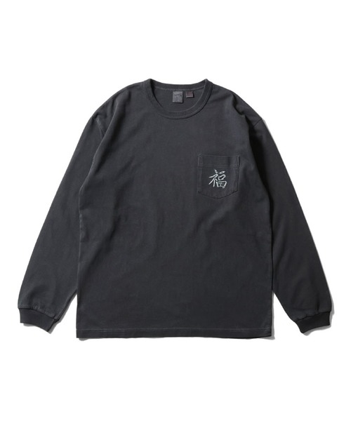 HOUSTON（ヒューストン） tシャツ ピグメントUSコットンロンT（VIETNAM 